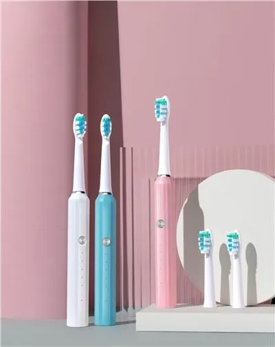 Escova de dentes elétrica Sonic com carregamento USB