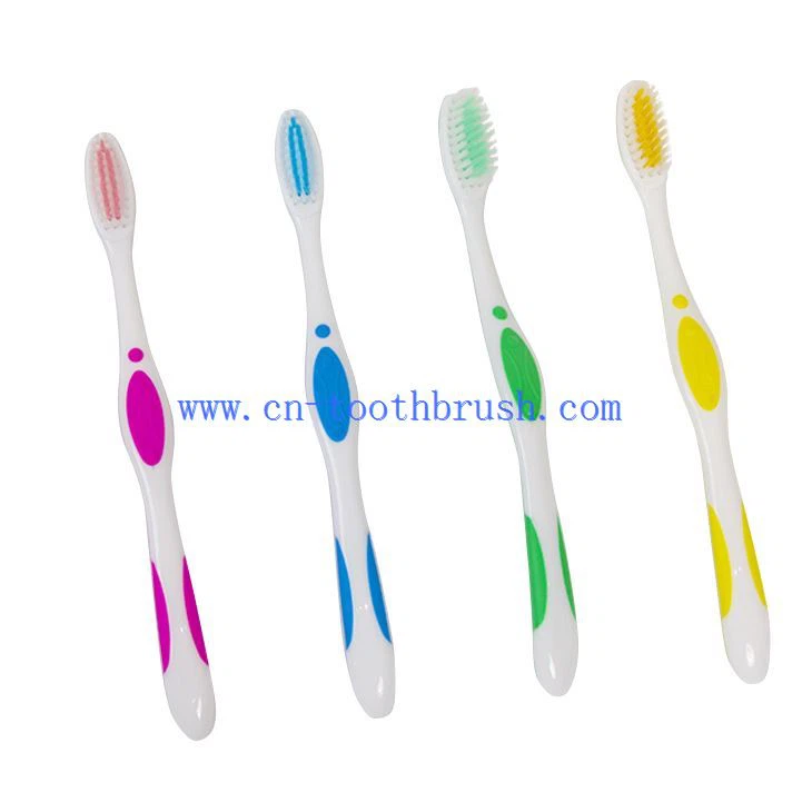 Escova de dentes com limpador de língua para adultos
